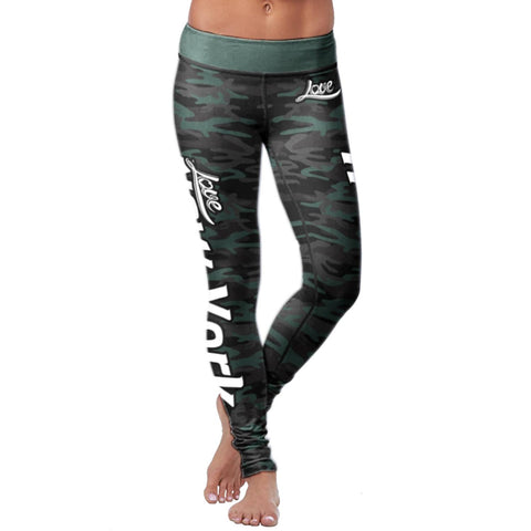 Image of NY JET Camo FB Leggings