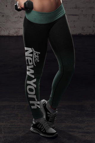 Image of NY JET Classic FB Leggings