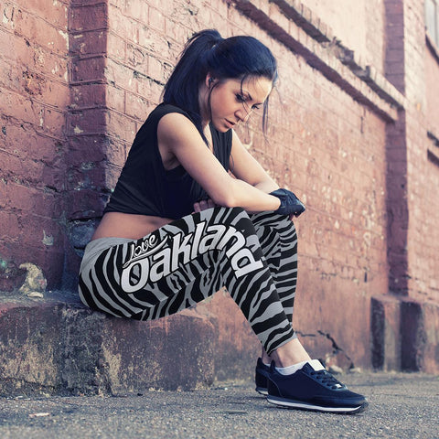 Image of OAK FB Striped Leggings