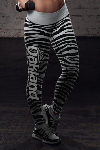 Image of OAK FB Striped Leggings