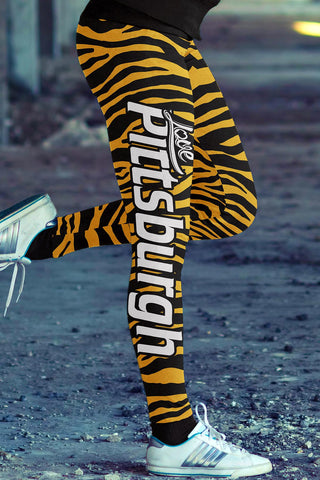 Image of PIT FB Striped Leggings