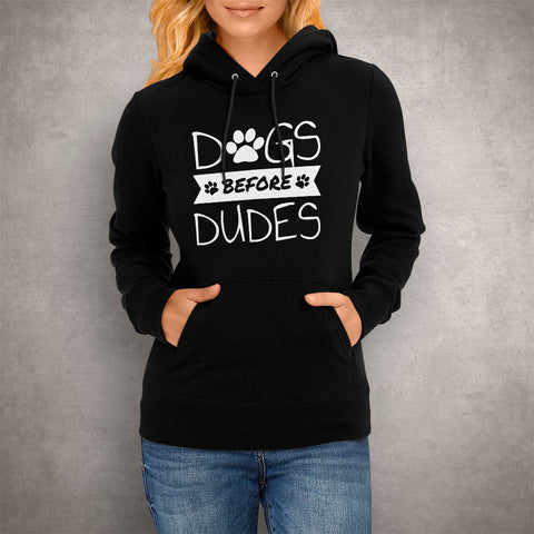 Image of Dogs Before Dudes Hoodie