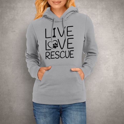 Image of Live Love Rescue Hoodie