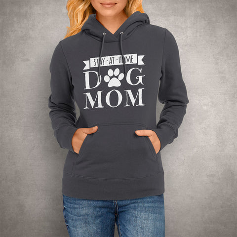 Image of Stay-At-Home Dog Mom Hoodie