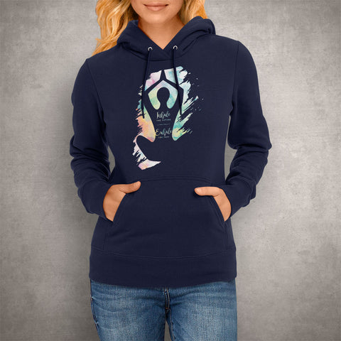 Image of Unisex Hoodie Yoga Inhale Exhale