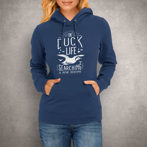 Image of Unisex Hoodie The Duck Life Searching A New Destiny