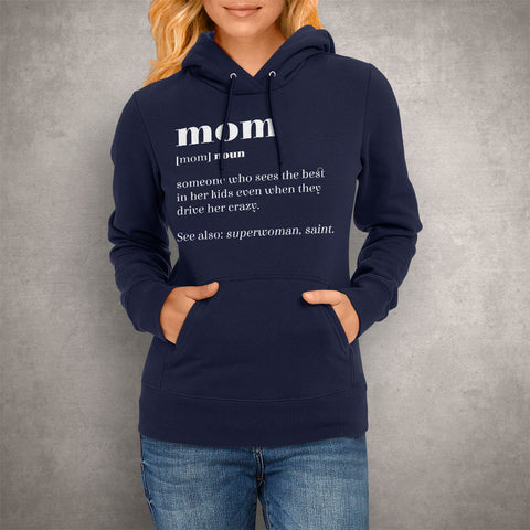 Image of Unisex Hoodie Mom Definition