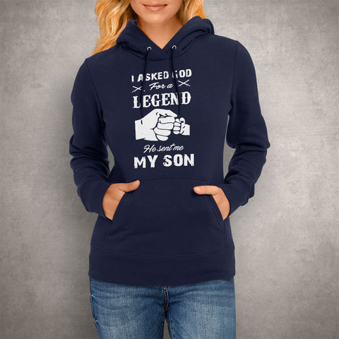 Image of Unisex Hoodie My Son Legend