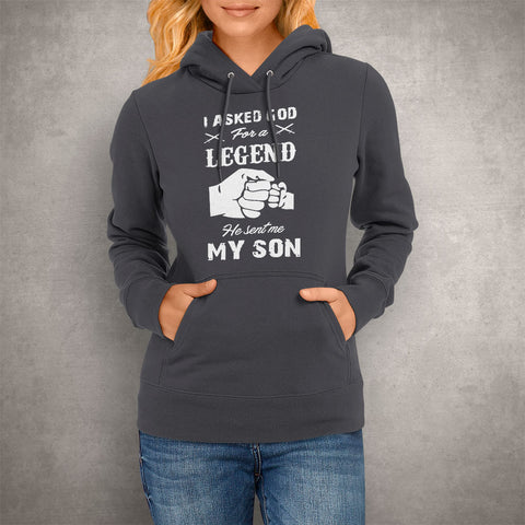 Image of Unisex Hoodie My Son Legend