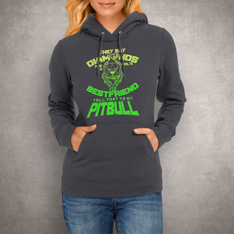 Image of Unisex Hoodie Best friend Is Waiting At Home