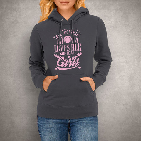 Image of Unisex Hoodie This Softball Mom