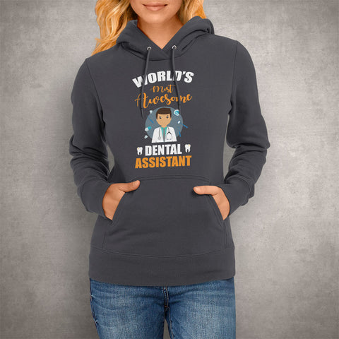 Image of Unisex Hoodie Dental Assistant