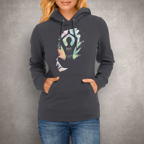 Image of Unisex Hoodie Yoga Inhale Exhale