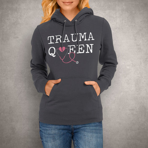 Image of Unisex Hoodie Trauma Queen