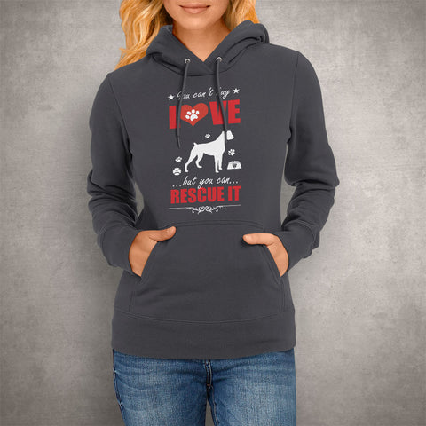 Image of Unisex Hoodie Rescue Dog