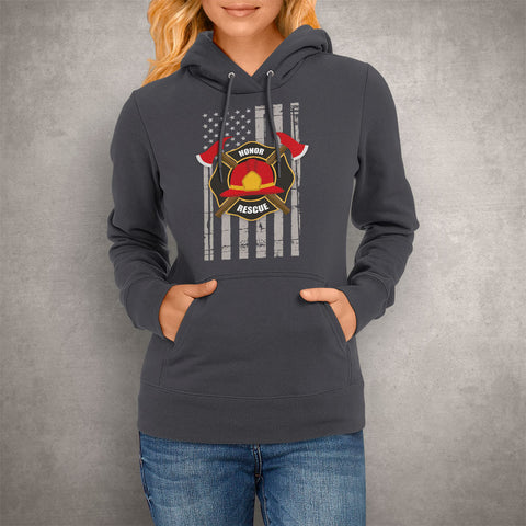 Image of Unisex Hoodie Honor Rescue