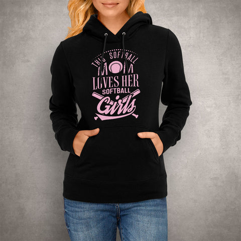 Image of Unisex Hoodie This Softball Mom