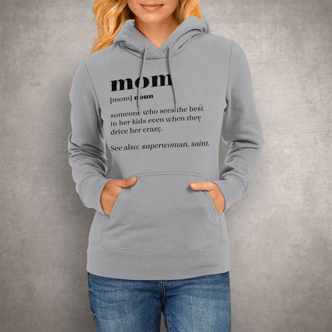 Image of Unisex Hoodie Mom Definition