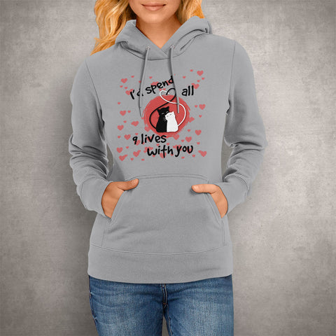 Image of Unisex Hoodie 9 Lives With You