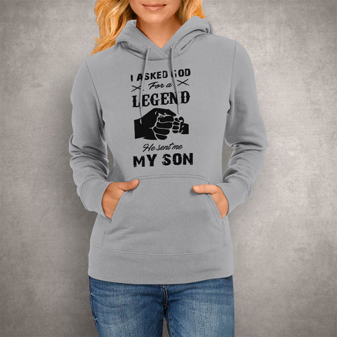 Image of Unisex Hoodie My Son Legend