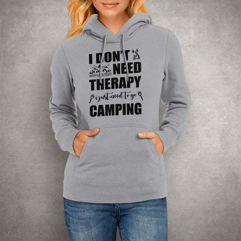 Image of Unisex Hoodie I Need Camping