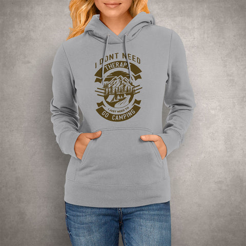 Image of Unisex Hoodie I Need To Go Camping