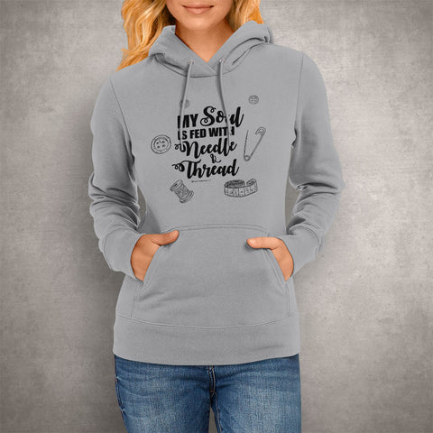 Image of Unisex Hoodie My Soul Sewing