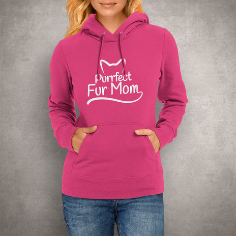 Image of Purrfect Fur Mom Hoodie