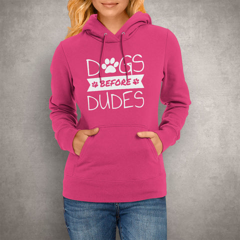 Image of Dogs Before Dudes Hoodie
