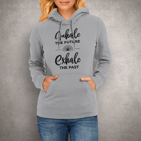 Image of Unisex Hoodie Inhale Exhale