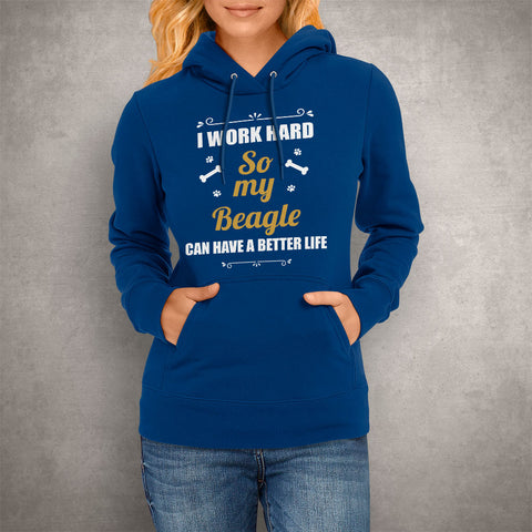 Image of Personalized Unisex Hoodie, I Work Hard