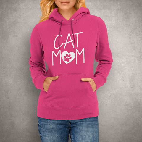Image of Cat Mom Hoodie