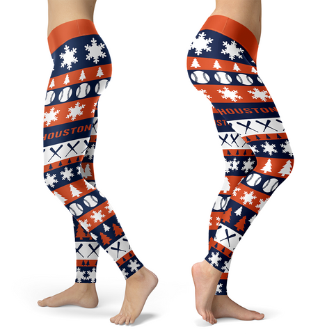 Image of HOU BB Christmas Leggings