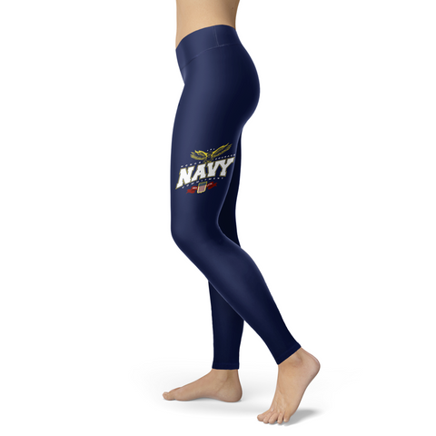 Image of Navy Leggings