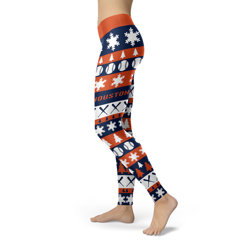 Image of HOU BB Christmas Leggings