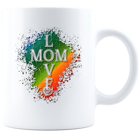 Image of Mom Love Ceramic Coffee Mug