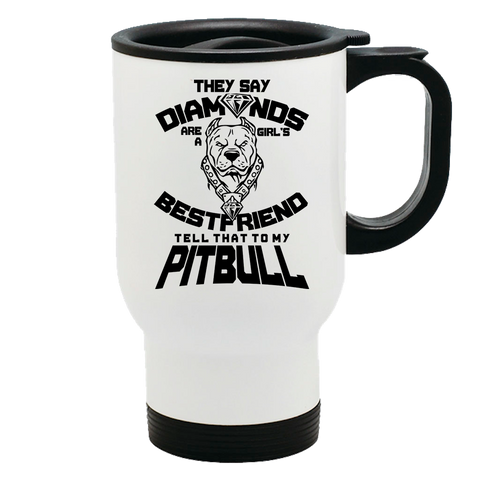 Image of Metal Coffee and Tea Travel Mug Best friend