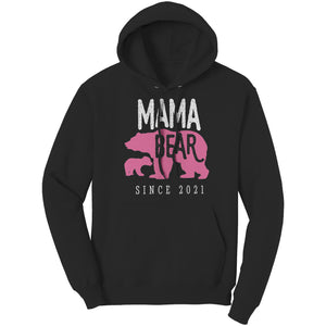 Mama Bear Since 2021 Hoodie Sweatshirt