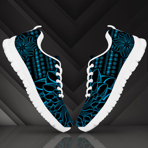Image of Mandala Running Shoes Turquoise White
