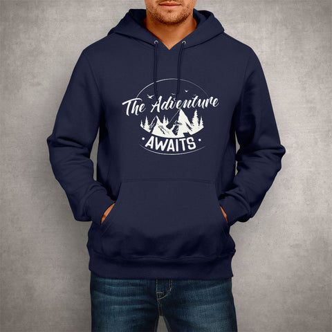 Image of Unisex Hoodie Adventure Awaits