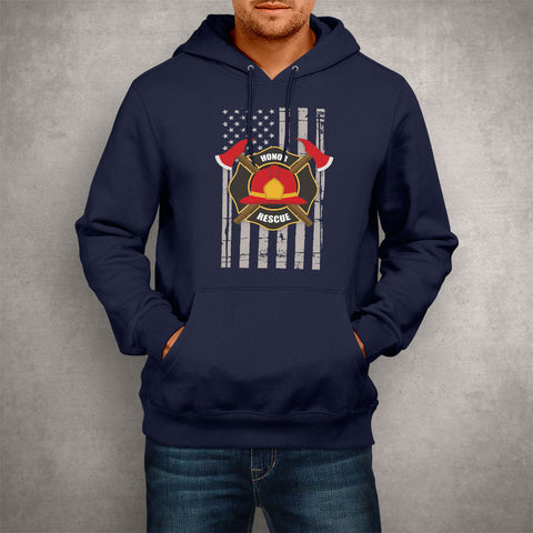 Image of Unisex Hoodie Honor Rescue