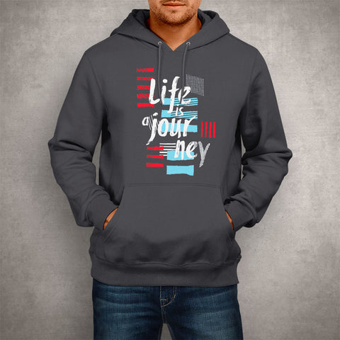 Image of Unisex Hoodie Life Is A Journey