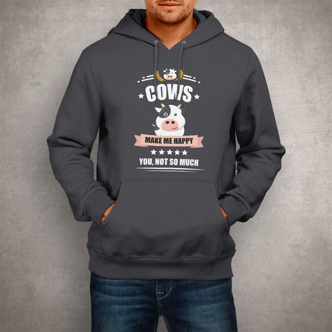 Image of Unisex Hoodie Cow Lover