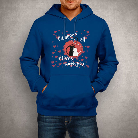Image of Unisex Hoodie 9 Lives With You