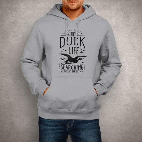 Image of Unisex Hoodie The Duck Life Searching A New Destiny