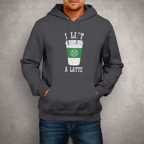 Image of Unisex Hoodie I Lift a Latte