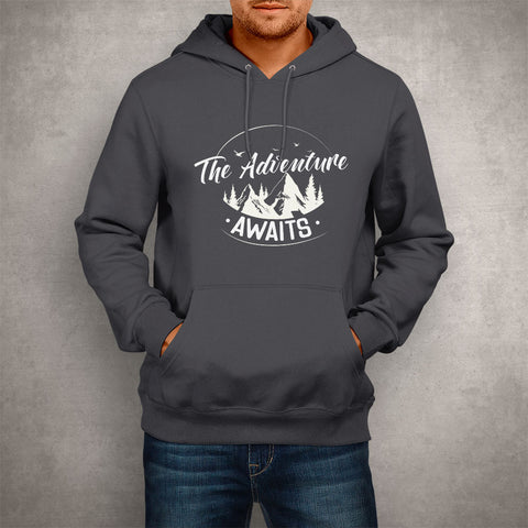 Image of Unisex Hoodie Adventure Awaits