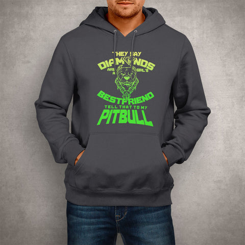 Image of Unisex Hoodie Best friend Is Waiting At Home