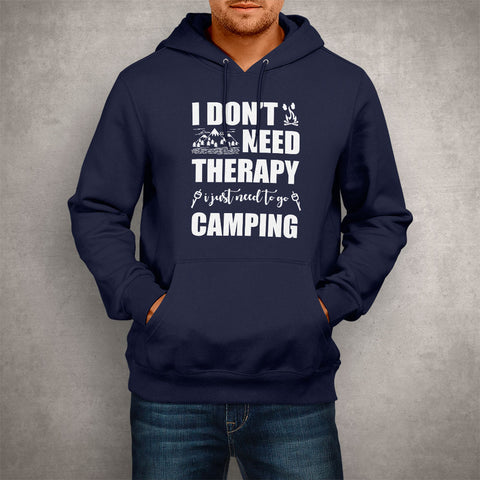Image of Unisex Hoodie I Need Camping