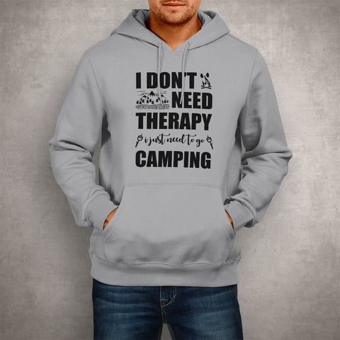 Image of Unisex Hoodie I Need Camping